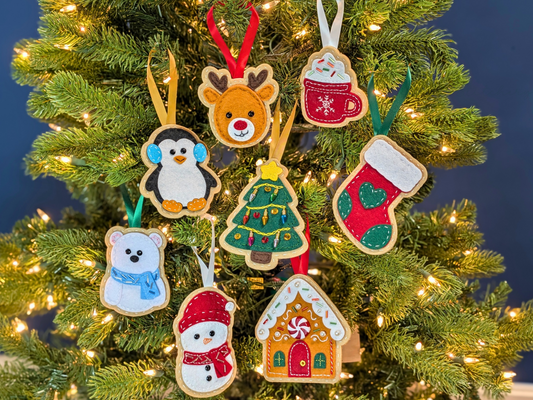 Sugar Cookie Felt Ornament Instructions