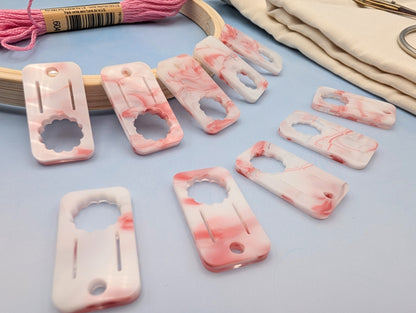 Floss Drops - Set of 10 - Mini Wrap-Around Label Style