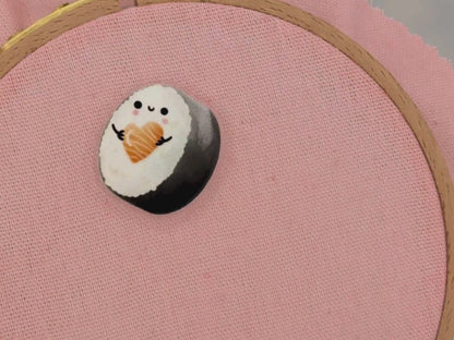 Happy Sushi Needle Minders for Cross Stitch & Embroidery