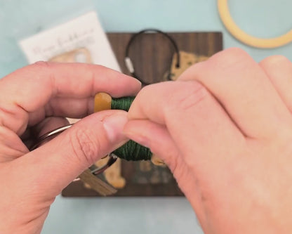 Eco-Friendly Chipboard Floss Bobbins