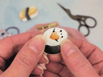 Happy Sushi Needle Minders for Cross Stitch & Embroidery