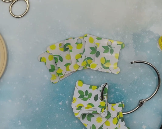 Acrylic Embroidery Floss Bobbins - Set of 10